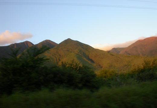 View on the drive to Lahaina