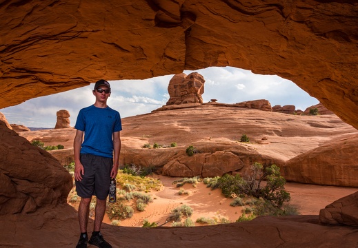 Arches, Eye of the Whale, Moab